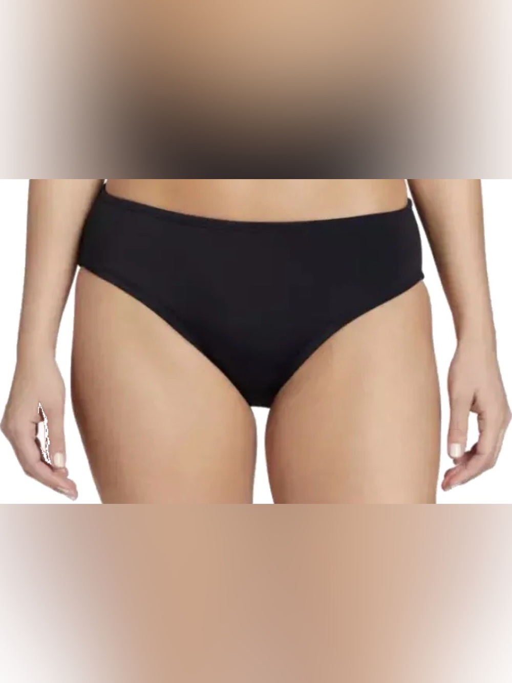 DSG Women's Tomie Swim Bikini Bottoms (Pure Black)